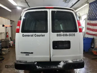 2017 Chevrolet Express Cargo Van with VIN 1GCWGBFF7H1103452, listed as a Copart auction lot 44024895 with 250,899 mi miles and Clean Title. Bid and sale history available at carsss.com. Image 6.