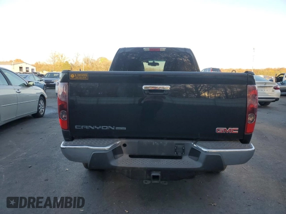 2012 GMC Canyon SLE1 with VIN 1GTJ6MFE3C8124413, listed as a Copart auction lot 78492624 with 192,520 mi miles and Salvage Title. Bid and sale history available at carsss.com. Image 6.