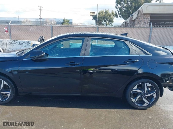 2023 Hyundai Elantra Hybrid Limited with VIN KMHLN4AJ4PU080978, listed as a IAAI auction lot 41772967 with 9,874 mi miles. Bid and sale history available at carsss.com. Image 15.