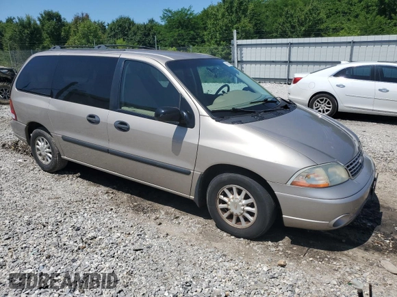 2002 Ford Windstar LX with VIN 2FMZA51492BB03109, listed as a Copart auction lot 61810345 with 100,957 mi miles and Clean title. Bid and sale history available at DreamBid. Image 4.
