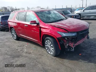 2023 Chevrolet Traverse Premier with VIN 1GNERKKW5PJ236499, listed as a IAAI auction lot 41410826 with 55,959 mi miles and . Bid and sale history available at DreamBid. Image 1.