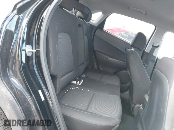 2023 Hyundai Kona SEL with VIN KM8K6CAB8PU041614, listed as a IAAI auction lot 41493717 with 1 mi miles. Bid and sale history available at carsss.com. Image 8.