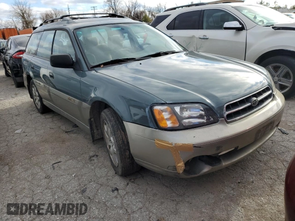 2000 Subaru Legacy Outback with VIN 4S3BH6751Y7668074, listed as a Copart auction lot 75743524 with 161,771 mi miles and Non repairable. Bid and sale history available at DreamBid. Image 4.