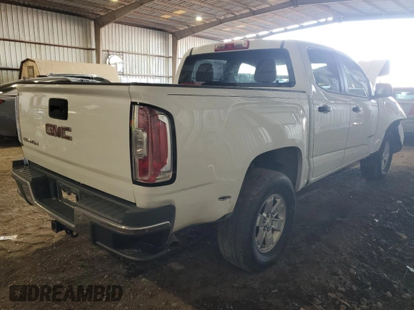 2018 GMC Canyon 2WD with VIN 1GTG5BEAXJ1328616, listed as a Copart auction lot 87008144 with 92,603 mi miles and Salvage Title. Bid and sale history available at carsss.com. Image 3.