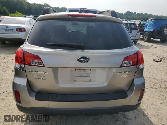 2014 Subaru Outback 2.5i Premium with VIN 4S4BRBCC0E3289186, listed as a Copart auction lot 65518114 with 166,162 mi miles and Salvage Title. Bid and sale history available at carsss.com. Image 6.