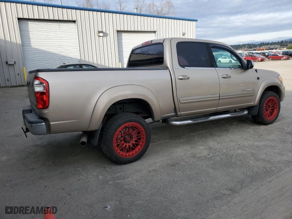 2005 Toyota Tundra SR5 with VIN 5TBDT44155S475496, listed as a Copart auction lot 47832635 with 0 mi miles and Salvage Title. Bid and sale history available at carsss.com. Image 3.