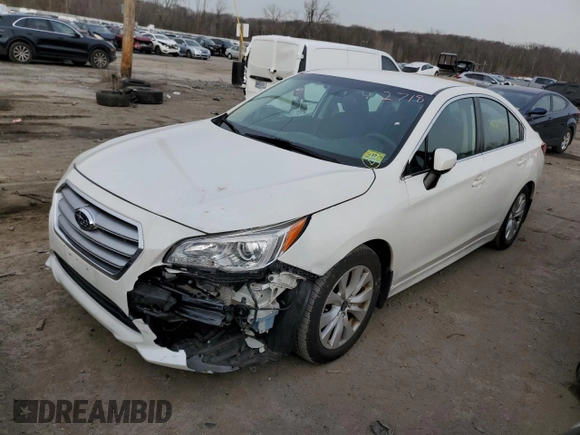 2015 Subaru Legacy 2.5i Premium with VIN 4S3BNAF63F3032718, listed as a Copart auction lot 40109163 with 102,542 mi miles. Bid and sale history available at carsss.com. Image 1.