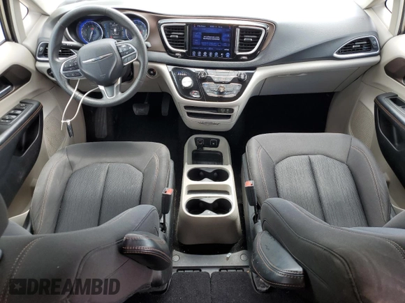 2017 Chrysler Pacifica Touring with VIN 2C4RC1DG5HR537931, listed as a Copart auction lot 55613605 with 159,536 mi miles and Salvage Title. Bid and sale history available at DreamBid. Image 8.