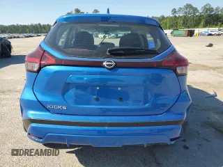 2024 Nissan Kicks S with VIN 3N1CP5BVXRL567527, listed as a Copart auction lot 53576135 with 12,327 mi miles and Salvage title. Bid and sale history available at DreamBid. Image 6.