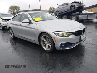 2018 BMW 4 Series 430i with VIN WBA4J1C54JBG77067, listed as a IAAI auction lot 42164414 with 43,833 mi miles and . Bid and sale history available at DreamBid. Image 1.