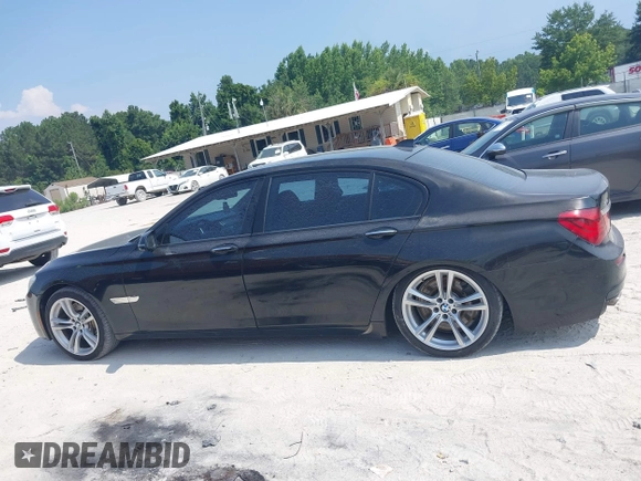 2013 BMW 7 Series 750Li xDrive with VIN WBAYF8C53DDE59223, listed as a IAAI auction lot 42602724 with 145,058 mi miles and . Bid and sale history available at DreamBid. Image 14.