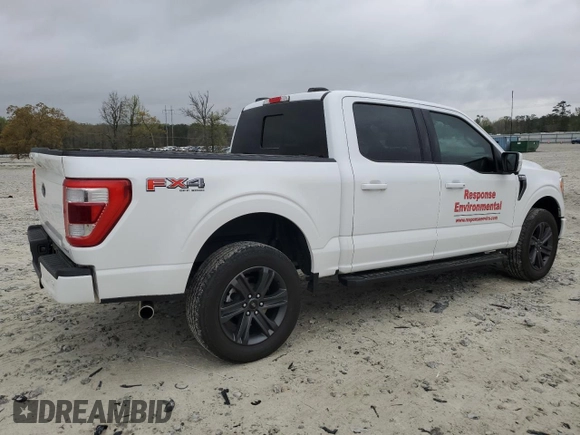 2023 Ford F-150 XL with VIN 1FTFW1E88PKD89336, listed as a Copart auction lot 51044135 with 29,643 mi miles and Salvage Title. Bid and sale history available at carsss.com. Image 3.