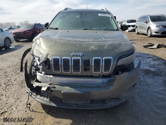 2021 Jeep Cherokee Latitude Lux with VIN 1C4PJMMX4MD100840, listed as a Copart auction lot 46499515 with 69,085 mi miles and Salvage Title. Bid and sale history available at carsss.com. Image 5.
