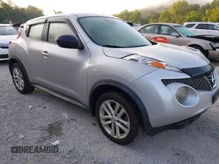 2014 Nissan Juke SL with VIN JN8AF5MV0ET357050, listed as a IAAI auction lot 42597190 with 130,562 mi miles and . Bid and sale history available at DreamBid. Image 1.