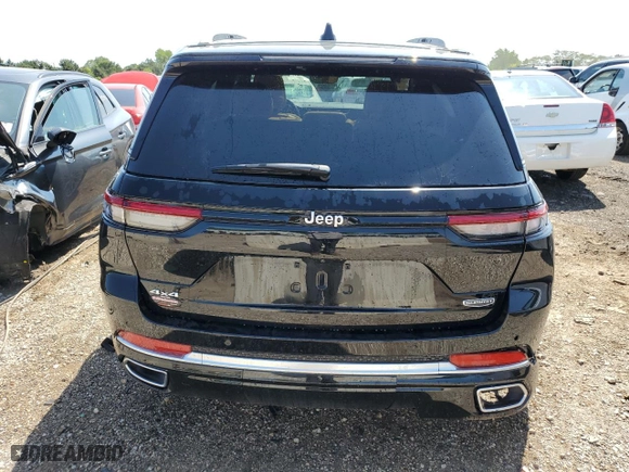 2023 Jeep Grand Cherokee Summit with VIN 1C4RJHEG6PC563345, listed as a Copart auction lot 63969163 with 2,909 mi miles. Bid and sale history available at carsss.com. Image 6.