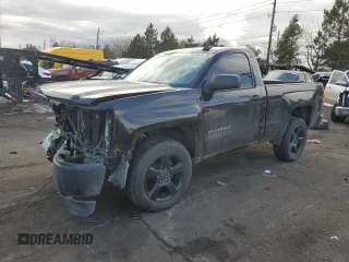 2015 Chevrolet Silverado 1500 Work Truck with VIN 1GCNKPEH2FZ409919, listed as a Copart auction lot 43023445 with 43,647 mi miles and Salvage Title. Bid and sale history available at carsss.com. Image 1.