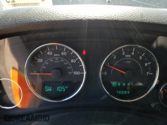 2014 Jeep Wrangler Sport with VIN 1C4AJWAG2EL113843, listed as a Copart auction lot 62771115 with 70,089 mi miles and Salvage title. Bid and sale history available at DreamBid. Image 9.
