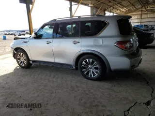 2020 Nissan Armada SL with VIN JN8AY2ND7L9108785, listed as a Copart auction lot 51190205 with 0 mi miles and Clean Title. Bid and sale history available at carsss.com. Image 2.