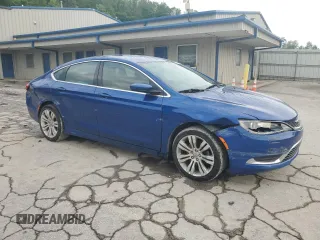 2015 Chrysler 200 Limited with VIN 1C3CCCAB9FN583805, listed as a Copart auction lot 57056495 with 132,445 mi miles and Salvage title. Bid and sale history available at DreamBid. Image 4.