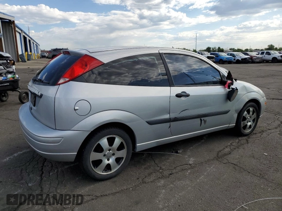 2003 Ford Focus ZX3 with VIN 3FAHP31363R118170, listed as a Copart auction lot 60640445 with 192,399 mi miles and Non repairable. Bid and sale history available at DreamBid. Image 3.