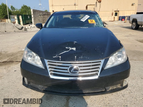 2012 Lexus ES 330 with VIN JTHBK1EG0C2483589, listed as a Copart auction lot 58309755 with 125,400 mi miles and Salvage title. Bid and sale history available at DreamBid. Image 5.