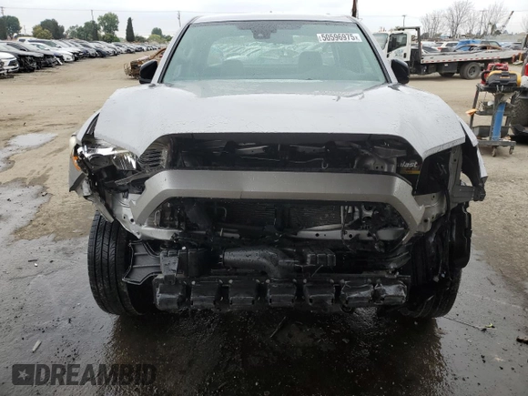 2018 Toyota Tacoma SR with VIN 5TFRX5GN1JX124112, listed as a Copart auction lot 50596975 with 57,587 mi miles and Salvage Title. Bid and sale history available at DreamBid. Image 5.