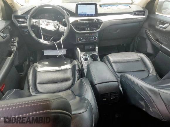 2020 Ford Escape SEL with VIN 1FMCU0H67LUA31684, listed as a Copart auction lot 63250425 with 70,108 mi miles and Salvage title. Bid and sale history available at DreamBid. Image 8.