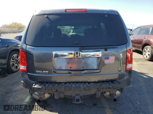 2015 Honda Pilot LX with VIN 5FNYF3H20FB022597, listed as a Copart auction lot 44202955 with 118,519 mi miles and Salvage Title. Bid and sale history available at carsss.com. Image 6.