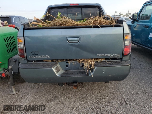 2007 Honda Ridgeline RTX with VIN 2HJYK16327H547986, listed as a Copart auction lot 76368824 with 0 mi miles and Salvage Title. Bid and sale history available at carsss.com. Image 6.