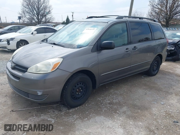 2005 Toyota Sienna CE with VIN 5TDZA23C35S308645, listed as a IAAI auction lot 42018335 with 228,214 mi miles. Bid and sale history available at carsss.com. Image 2.