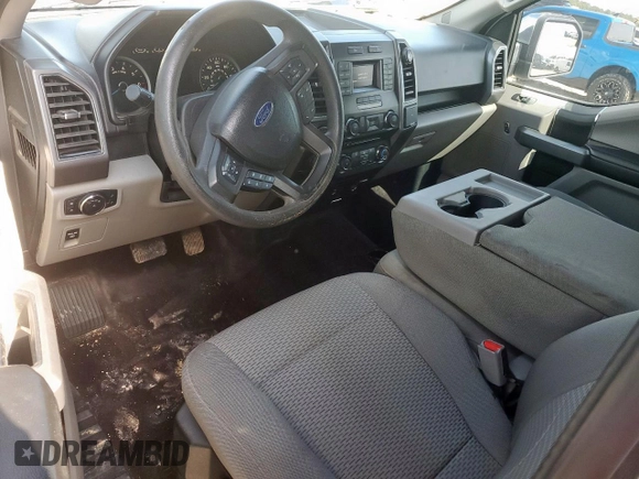 2017 Ford F-150 XL with VIN 1FTEX1EP3HKC92899, listed as a Copart auction lot 58803745 with 190,419 mi miles and Salvage title. Bid and sale history available at DreamBid. Image 8.