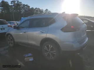 2019 Nissan Rogue SV with VIN 5N1AT2MT9KC793162, listed as a Copart auction lot 46518095 with 71,143 mi miles and Salvage Title. Bid and sale history available at carsss.com. Image 2.