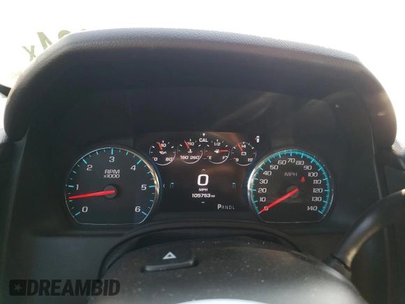 2017 Chevrolet Suburban Premier with VIN 1GNSKJKC4HR316953, listed as a Copart auction lot 76944884 with 105,753 mi miles and Salvage Title. Bid and sale history available at DreamBid. Image 9.
