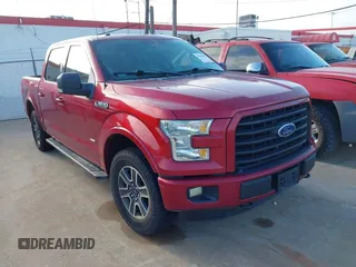 2015 Ford F-150 XLT with VIN 1FTEW1EP2FKE37995, listed as a IAAI auction lot 42185987 with 186,708 mi miles and . Bid and sale history available at carsss.com. Image 1.