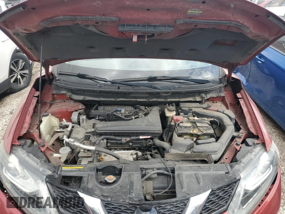 2015 Nissan Rogue SL with VIN 5N1AT2MV0FC762972, listed as a Copart auction lot 50247375 with 142,495 mi miles and Salvage Title. Bid and sale history available at DreamBid. Image 11.
