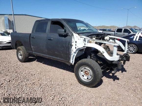 2018 Ram 2500 Big Horn with VIN 3C6UR5DL9JG275475, listed as a Copart auction lot 49694295 with 0 mi miles and Salvage Title. Bid and sale history available at carsss.com. Image 4.