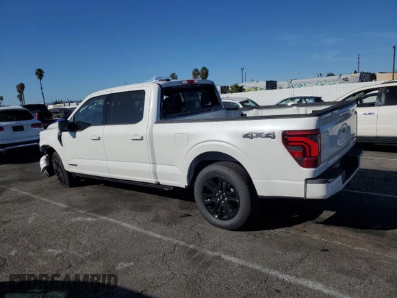 2024 Ford F-150 with VIN 1FTFW7LD5RFB69988, listed as a Copart auction lot 85066924 with 2,138 mi miles and Salvage title. Bid and sale history available at DreamBid. Image 2.