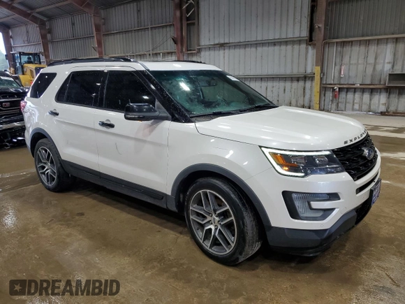 2016 Ford Explorer Sport z VIN 1FM5K8GT7GGD34683, wystawiony jako Copart lot #60908355 z przebiegiem 151 337 mil mil oraz Szkoda całkowita • Salvage title. Historia ofert i sprzedaży dostępna na DreamBid. Obrazek 4.