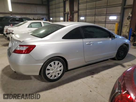 2008 Honda Civic Cpe LX with VIN 2HGFG12648H562554, listed as a Copart auction lot 42913665 with 164,719 mi miles and Clean Title. Bid and sale history available at carsss.com. Image 3.