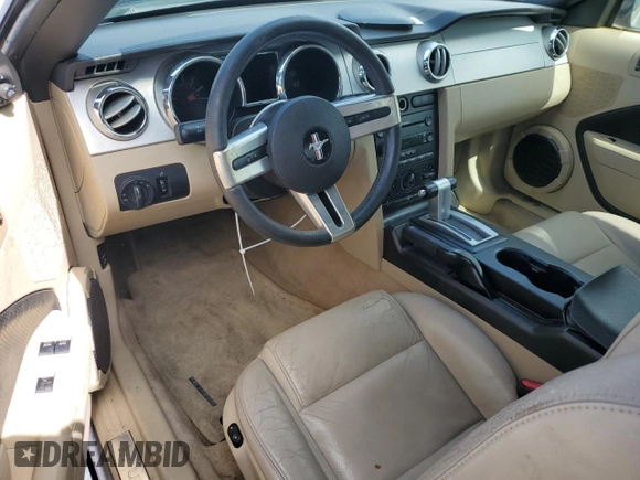 2006 Ford Mustang Standard with VIN 1ZVFT84N665265567, listed as a Copart auction lot 46153275 with 89,983 mi miles and Salvage Title. Bid and sale history available at carsss.com. Image 8.