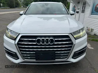 2018 Audi Q7 Premium Plus with VIN WA1LAAF70JD019706, listed as a Copart auction lot 63009995 with 109,501 mi miles and Clean title. Bid and sale history available at DreamBid. Image 6.