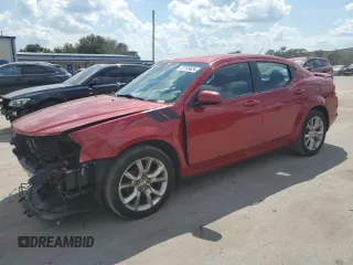 2013 Dodge Avenger R/T with VIN 1C3CDZBG7DN532729, listed as a Copart auction lot 72155624 with 181,241 mi miles and Salvage Title. Bid and sale history available at carsss.com. Image 1.