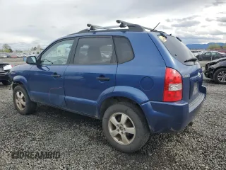 2007 Hyundai Tucson GLS with VIN KM8JM12B77U650438, listed as a Copart auction lot 50941065 with 189,707 mi miles and Salvage Title. Bid and sale history available at carsss.com. Image 2.