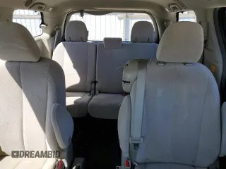 2012 Toyota Sienna LE AAS with VIN 5TDKK3DC0CS274812, listed as a Copart auction lot 49767715 with 124,699 mi miles and Salvage Title. Bid and sale history available at carsss.com. Image 10.