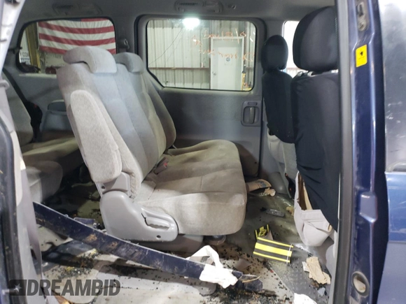 2005 Kia Sedona LX with VIN KNDUP131556615011, listed as a Copart auction lot 47174335 with 161,458 mi miles and Salvage Title. Bid and sale history available at carsss.com. Image 11.