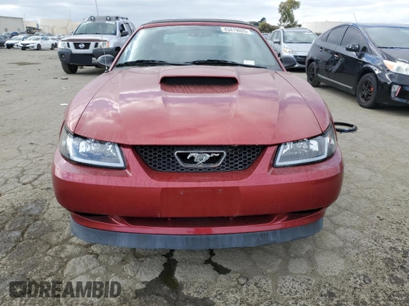 2003 Ford Mustang GT Deluxe with VIN 1FAFP45X13F412731, listed as a Copart auction lot 43479025 with 196,519 mi miles and Salvage Title. Bid and sale history available at carsss.com. Image 5.