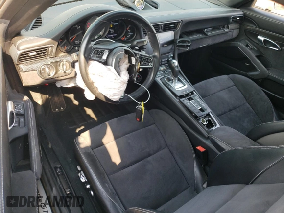 2018 Porsche 911 Carrera S with VIN WP0CB2A98JS147091, listed as a Copart auction lot 70023914 with 49,850 mi miles and Salvage Title. Bid and sale history available at carsss.com. Image 8.