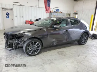 2021 Mazda Mazda3 Hatchback Preferred with VIN JM1BPALL2M1404210, listed as a Copart auction lot 82247354 with 44,856 mi miles and Salvage Title. Bid and sale history available at carsss.com. Image 1.