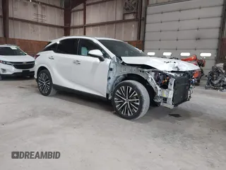 2024 Lexus RX 350h with VIN 2T2BBMCA6RC039544, listed as a IAAI auction lot 42224785 with 9,952 mi miles and . Bid and sale history available at DreamBid. Image 1.