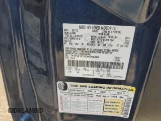2013 Ford F-150 XL with VIN 1FTFW1ET5DKD04226, listed as a Copart auction lot 59416815 with 237,523 mi miles and Clean title. Bid and sale history available at DreamBid. Image 12.